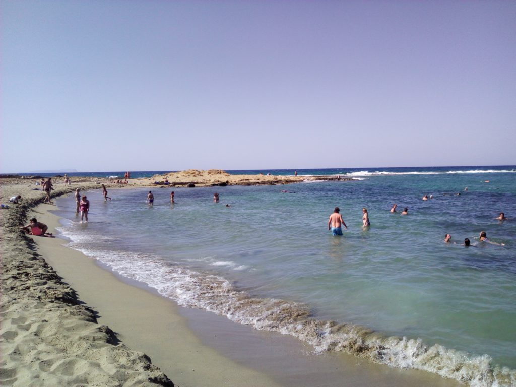 crete beach